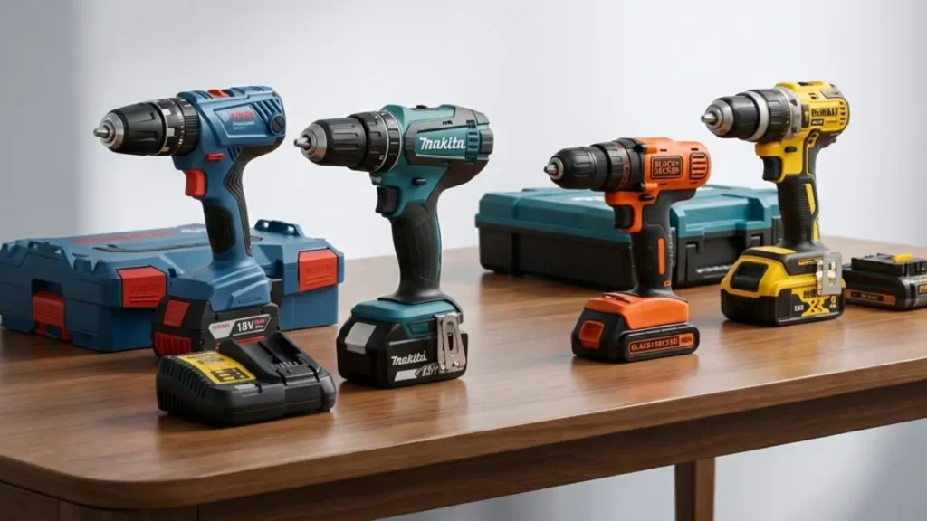 mejores taladros percutores de batería