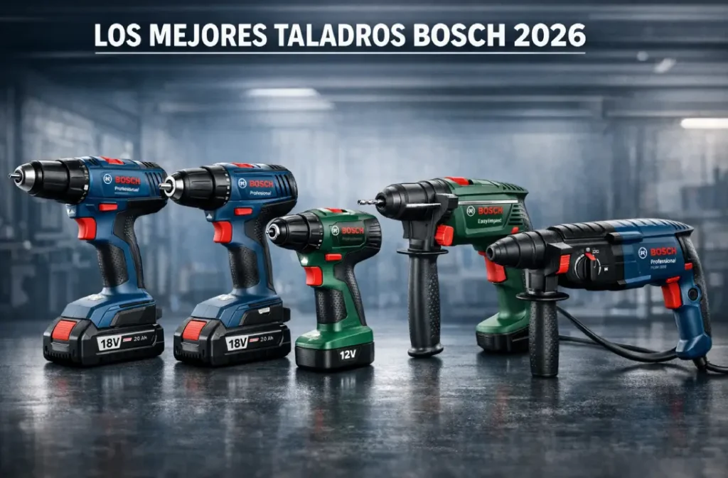 los mejores taladros bosch