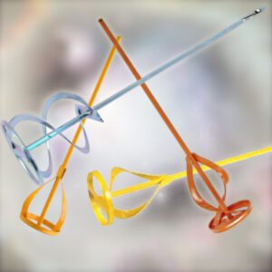 Batidor Para Taladro 80x400 Mm - Ideal Para Mezclar Cemento, Pintura Y Más