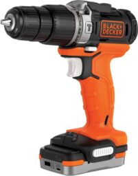 3. BLACK+DECKER BDCHD12S1-XJ - Taladro Percutor 12V