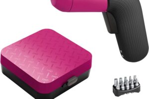 Taladro Inalámbrico Rosa 18V de Hi-Spec