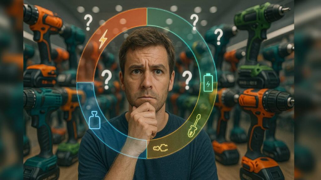 Factores clave para elegir un taladro como principiante
