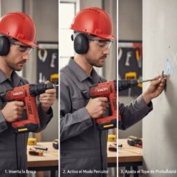 Configura tu Taladro - perforar paredes de hormigón