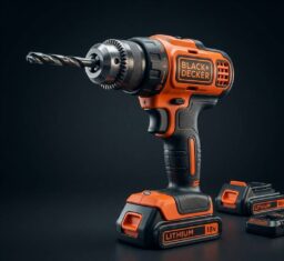 Black+Decker BDCHD18K vista general completa taladro percutor 18V
