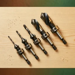 Set brocas avellanadoras madera