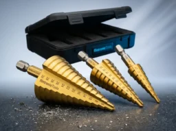 flintronic  Tools — Broca escalonada para metal y chapa