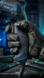 Ergonomía empuñadura antivibración Bosch GSB 13 RE